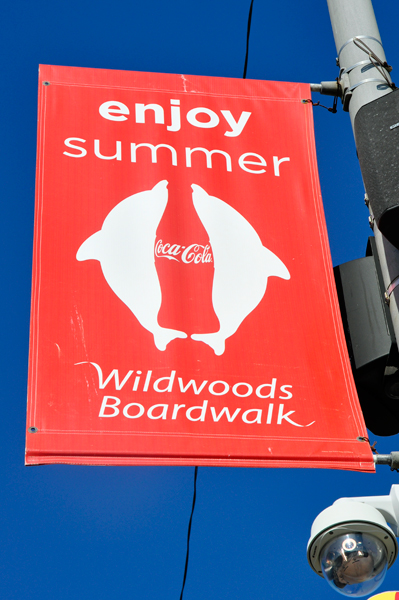 Wildwoods Boardwalk sign